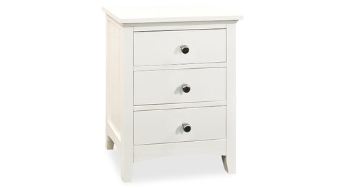 Jessica 3 Drawer Bedside